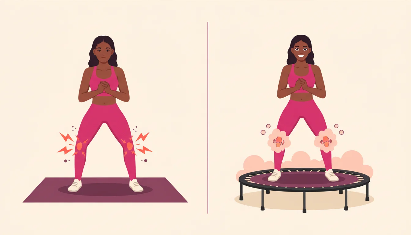 Infografía Tabata en trampolín: la opción perfecta para empezar sin impacto