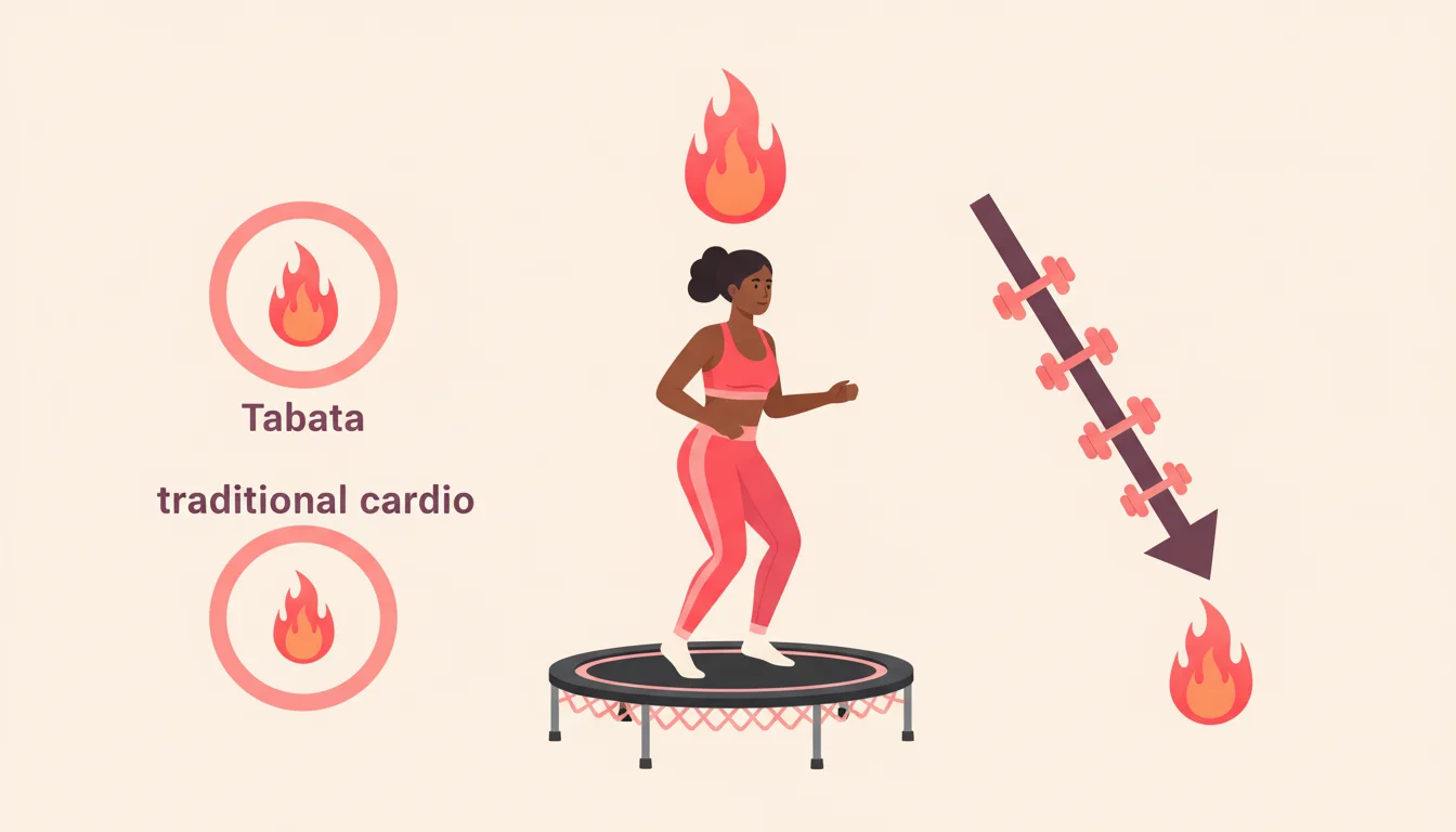 Infografía Por qué el Tabata es tan efectivo para adelgazar (la ciencia)