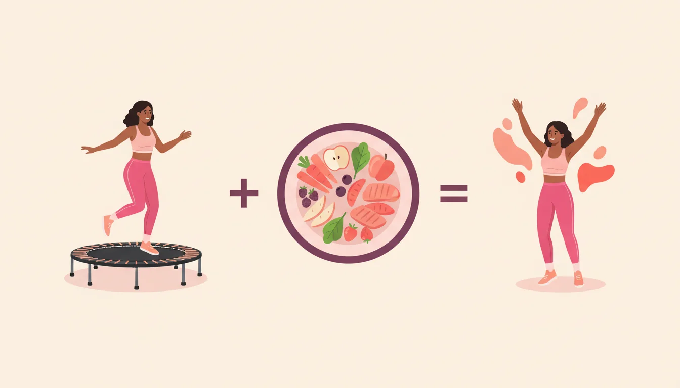 Infografía Alimentación y Tabata: la combinación que acelera tus resultados